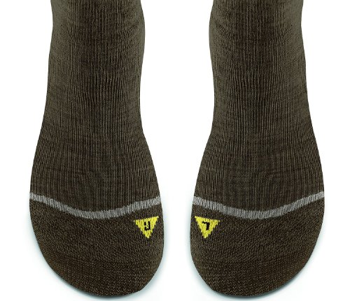 KEEN Men Bellingham Low Ultralite Sock,Dark Earth,Large