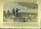 1860 ROYAL PRINCE WALES SHOOT HUNT PRAIRIES GUN DOG