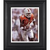 Mounted Memories Santana Moss Miami Hurricanes Unsigned 8X10 Framed Photograph