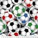 Soccer Fleece Throw Blanket