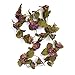 Factory Direct Craft Poly Silk Purple Geranium Floral Garland | 70 Inches Long