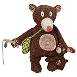 Woodours Daddy and Baby Bear Interactive Playset
