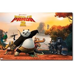 Official "Kung Fu Panda 2" Movie Poster Eligible for FREE Super Saver Shipping