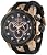 Invicta Men's 0361 Reserve Collection Venom Chronograph Black Polyurethane Watch from Invicta