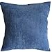 Leaveland Solid Sea Blue Corn Kernels Pattern Polyester Throw Pillow Covers Pillowcase Sham Decor Cushion Slipcovers Square 17x17 Inch