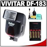Vivitar Series 1 DF-183 Bounce Head AF Flash for Nikon Digital SLR Cameras  ....