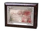 Cottage Garden Italian Inspired Inspirational Music Box - Grandmother Plays Amazing Grace