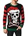 Ugly Christmas Sweater Men's Santa Skull Sweater