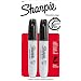 Sharpie Chisel Tip Permanent Markers, 2 Black Markers(38262PP)