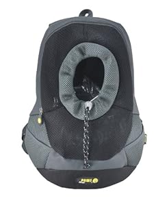 Wacky Paws Pet Backpack, Large, Black