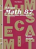 IMAGE OF Test Masters for Saxon Math 87: An Incremental Development