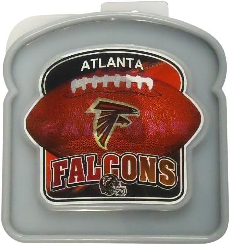 LaMi Products NFL Team Licensed BPA Free Anti Squish Sandwich Storage Box, Saints
