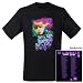 Justin Bieber -T-Shirt Painted 2010 Tour (Large)
