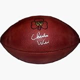 Charlie Weis Autographed Notre Dame Fighting Irish Game Model Football