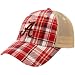 Top of the World Alabama Crimson Tide Plaid Academic Adjustable Hat