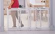 North States Supergate V Plastic Gate- Hardware Mount And Fits Large Opening