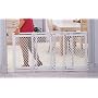 North States Supergate V Plastic Gate- Hardware Mount And Fits Large Opening