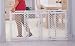 North States Supergate V Plastic Gate- Hardware Mount And Fits Large Opening