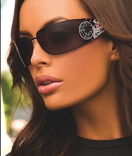 New ED HARDY EHS039 IN BLACK