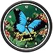 BUTTERFLY ~Wall Clock~ butterflies kitchen home decor