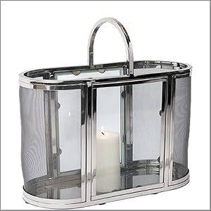 Parisian Basket Candle Holder by Riado