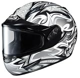 HJC CL15 SN Mutant Snow Helmet Black Silver