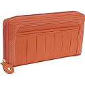 Perlina Pleated Zip Around Wallet