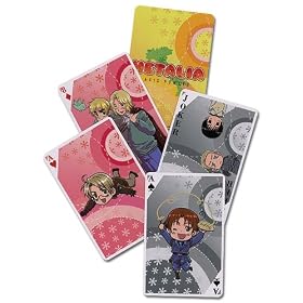 Hetalia cartes � jouer poker