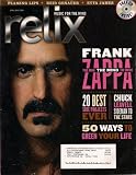 FRANK ZAPPA RELIX MAGAZINE APRIL 2006 THE FLAMING LIPS ETTA JAMES MORE!