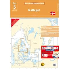 Delius Klasing-Sportbootkarten, Plano, Satz.5 : Kattegat, m. CD-ROM