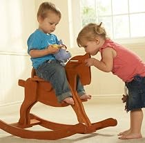 Small Wooden Rocking Horse