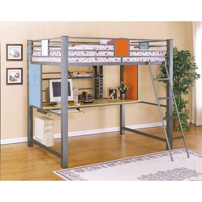 Teen Trends Full Loft Bunk Bed