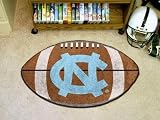 NC Script Football 22x35 Floor Mat (Rug) - North Carolina Tar Heels - UNC NCAA College Athletics