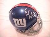 ELI MANNING SIGNED AUTOGRAPHED MINI HELMET NEW YORK GIANTS + HOLOGRAM
