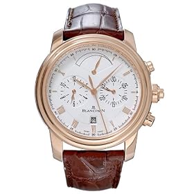 Click here to buy Blancpain Mens LeBrasus Rose Gold Watch #4246F-3642-55B by Blancpain.