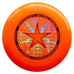 Discraft Ultra-Star 175g Ultimate Frisbee "Starburst" - orange