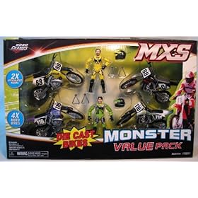  Road Champs MXS Monster Pack (4 bikes+2 riders) YG