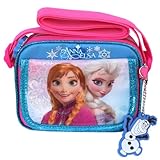 アナと雪の女王　ヨコ型ポシェット　ブルー 9864k【FROZEN　グッズ　エルサ　ディズニー　バッグ　インポート　輸入】