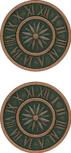 JHB Original Series Steampunk Buttons Clock - Large