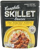Campbell's Skillet Sauces, Fire Roasted Tomato Red Pepper and Chiles, 9-Ounce Pouch
