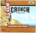 CLIF CRUNCH - Granola Bar - Chocolate Peanut Butter, 1.48 oz,  5 Two-Bar Pouches