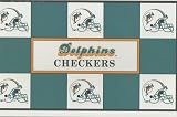 Big League Promotions Miami Dolphins Checkers