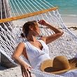 Pawleys Island Single Polyester Rope Hammock
