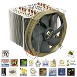 Thermalright - Macho - Ventilateur CPU - Heatpipe Socket 1156 1155 1366 775 AM3 AM2 - Aluminium/Cuivre
