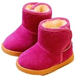 （ラクエスト） Laquest フェイク ムートン ブーツ キッズ ベビー 1～3歳 ユニセックス (24(14.5cm),ピンク)