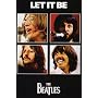 Beatles (Let It Be) Music Poster Print - 24" X 36"