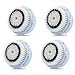 Replacement Brush Head for Delicate Cleansing (GENERIC) 4 Pack - by Quality Generix