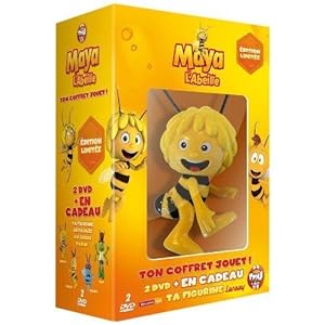 Maya l'abeille - Coffret 2 DVD + Figurine (***Figurine articulée au choix parmi: Ma