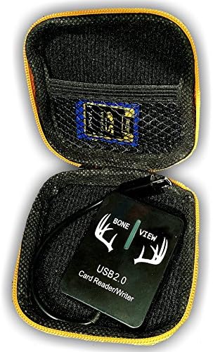 BoneView Trail and Game Camera Viewer for Smartphones (Select either Android or iPhone/iPad version), Reads SD and Micro SD Cards (Android version with Water-Resistant Case)