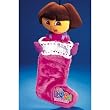 23" Nick Jr. Dora The Explorer Pink Plush Christmas Stocking
